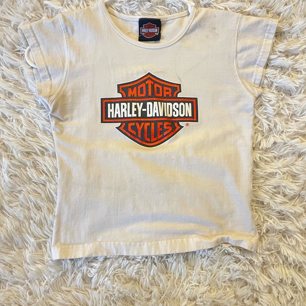 Vintage Harley Davison Baby Tee